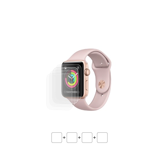 Apple Watch Series 3 GPS 42 mm Ekran Koruyucu Film